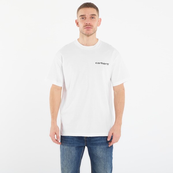 Tričko Carhartt WIP S/S Archive Script T-Shirt UNISEX White M