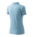 Dámske tričko Pique Polo sky blue XL