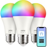 Niceboy ION SmartBulb RGB E27 9W 3ks / LED RGB / E27 / 9W / 806 lm / 2700-6500K / Wi-Fi (SC-E27-9W-triple-pack)