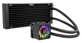 Enermax LIQMAXFLO 240 ARGB čierna / AIO vodný chladič CPU / 2× 120 mm / 500-1800 RPM / 23 dB / AM4 / AM5 / LGA1700 (ELC-LMF240T-ARGB)