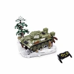 Sluban Power Bricks M38-B7072 R/C T34/76 (1942) Tank na diaľkové ovládanie