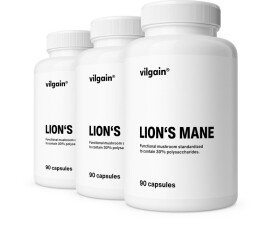 Vilgain Lion's Mane – 3× 90 kapsúl
