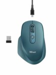 Trust Ozaa Rechargeable Wireless Mouse modrá / Bezdrôtová optická myš / 2400DPI / 2.4 GHz / USB (24034)