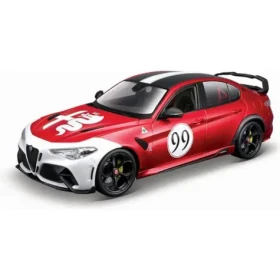Bburago PLUS - Alfa Romeo Giulia GTAm - Met Red #99