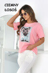 BLÚZKA FRANCISCA OFF PINK BLUE M
