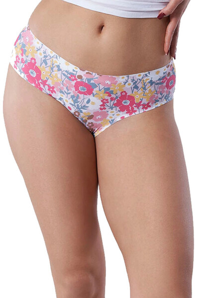 Dámske klasické nohavičky Pastel Dream - JULIMEX Bílá XL