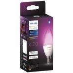 Philips Hue LED žiarovka E14 4W biela / múdra LED žiarovka / 470 lm / 2000-6500 K / stmievateľná (SKL000373151)