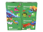 Mamido Puzzle Svet dinosaurov 4 v 1 Dinosaury 4 Obrázky 73 Dielov