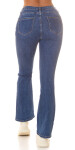 Sexy Musthave Bootcut Jeans "Hearts" denimblue 38