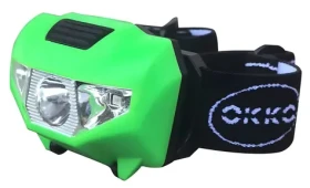 OKKO LED čelovka / Čelovka / 3W / 120lm / 3x AAA (SD-3373)