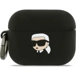 Karl Lagerfeld 3D Logo NFT Karl Head Silikónové Puzdro pre AirPods Pro 3 Black (57983128162)