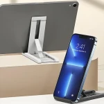 USAMS ZJ070 čierna / Stolný držiak / pre telefón a tablet / nastaviteľný uhol (ZJ070ZJ01)