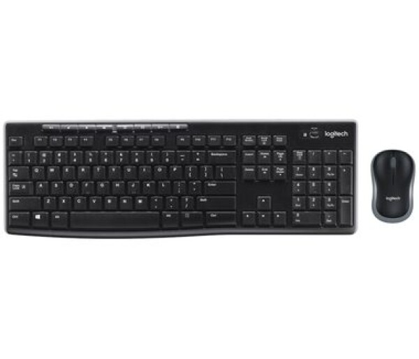 Logitech Wireless Desktop MK270 / bezdrôtová sada klávesnice a myši / UK verzia (920-004523)