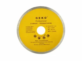 GEKO G00241 / Rezný kotúč diamantový celoobvodový / 125 x 8 x 22.2 mm (G00241)