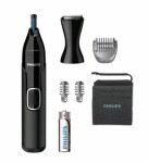 Philips Nose trimmer series 5000 NT5650-16 čierna / zastrihávač chĺpkov / 3 hrebene / 1x AA / púzdro (NT5650/16)