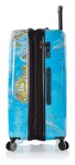 Veľký škrupinový kufor na kolieskach Heys Journey 3G L Blue Map