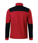 Effect fleece unisex červená L