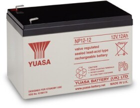 Yuasa NP12-12 YUASA 12Ah 12V akumulátor AGM