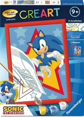 Ravensburger CreArt Raging Sonic
