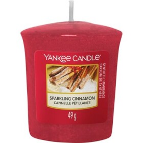 Yankee Candle Sparkling Cinnamon vonná sviečka votívna 49g / doba horenia: až 15h (5038580003338)