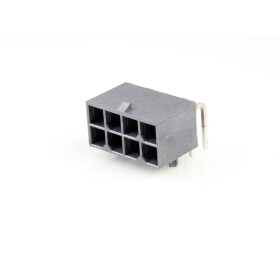 Molex vstavaná zásuvková lišta (štandardná) Počet pólov 8 Raster (rozteč): 5.7 mm 1720640008 1 ks Tray; 1720640008