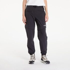 Kalhoty adidas W Terrex Utilitas Hiking Zip-Off Pants Black S/34