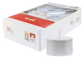 Krab XXL 8h Čajová sviečka 30 ks (8595598809132)