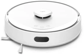 TP-LINK Tapo RV30 Max biela / Robotický vysávač / vysávanie mopovanie / WiFi / 2600 mAh / HEPA (Tapo RV30 Max White)