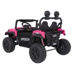 Mamido Detské elektrické autíčko PASSION 4x200W 24V ružové