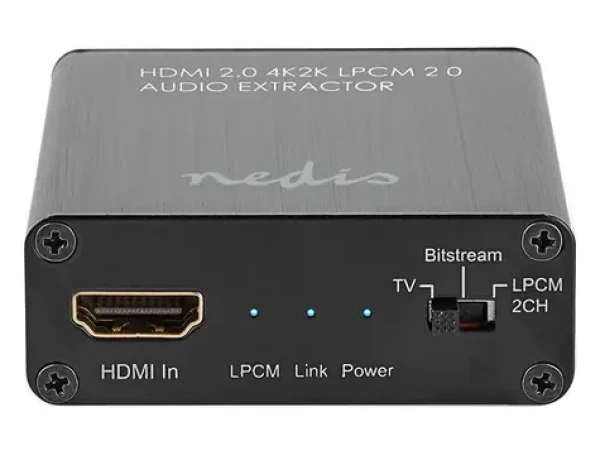 Nedis VEXT3470AT HDMI prevodník HDMI na audio analóg Jack + digital toslink (VEXT3470AT)