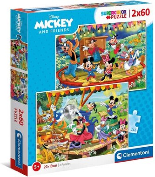 Clementoni PUZZLE Mickey a priatelia