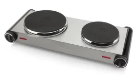 Tristar KP-6248 strieborná / dvojplatničkový elektrický varič / 1x 1000W / 1x 1500W (KP-6248)