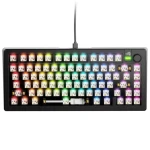 Glorious GMMK 3 75% barebone ANSI čierna / herná 75% TKL / USB-C / bez spínačov / ANSI layout / RGB / 1.4m (GLO-KB-GMMK3-75-BB-W-BLK-US)