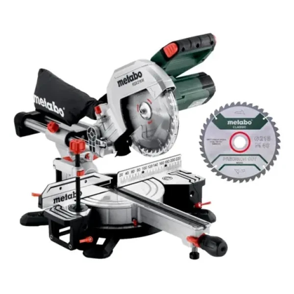 Metabo Set KGS 216 M / Kapovacia píla / 1500W / Priemer 216 mm / 3.750 ot-min (613216900)