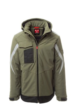 Pracovná bunda Payper WONDER PAD Farba: Vojenská Zelená/ Čierna, Veľkosť: 3XL (S002940489070513XL)