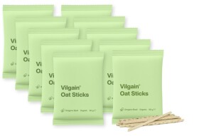Vilgain Oat Sticks BIO – 10× oregano a bazalka 50 g