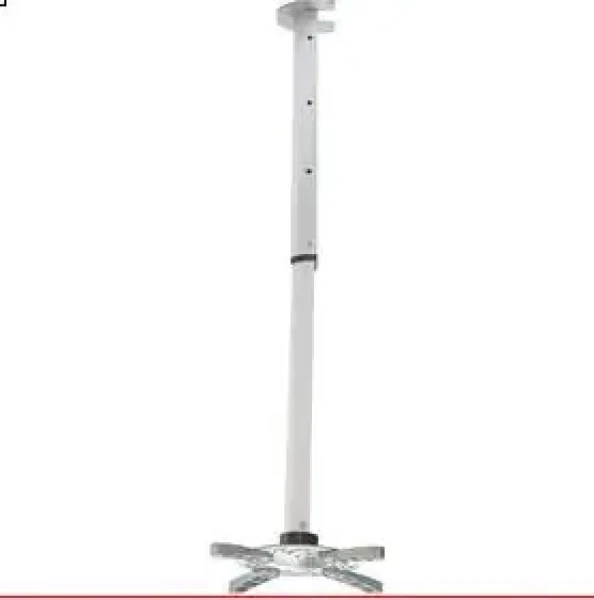 STELL SHO 1091 / Stropný držiak pre projektory / výsuvný 60-102cm / náklon 30 ° / max. 15kg / strieborný (SHO 1091)