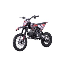 Mamido Detská benzínová motorka RamiGO IMMORTAL 110CC červená