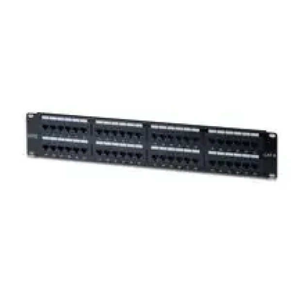 DIGITUS Patch panel, CAT6 19, 48xRJ45, čierny