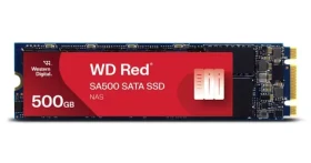 WD Red SA500 M.2 500 GB / M.2 SSD 2280 / SATA III / čítanie: 560 MB/s / zápis: 530 MB/s / IOPS: 95K-85K / 5y (WDS500G1R0B-68A4Z0)