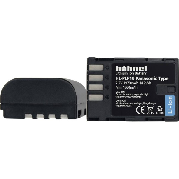 Hähnel Fototechnik HL-PLF19 akumulátor do kamery Náhrada za orig. akumulátor DMW-BLF19, DMW-BLF19E, DMW-BLF19PP 7.2 V 1970 mAh; 10001699