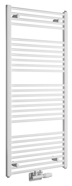 AQUALINE - DIRECT vykurovacie teleso so stredovým pripojením 600x1320 biela ELM36T