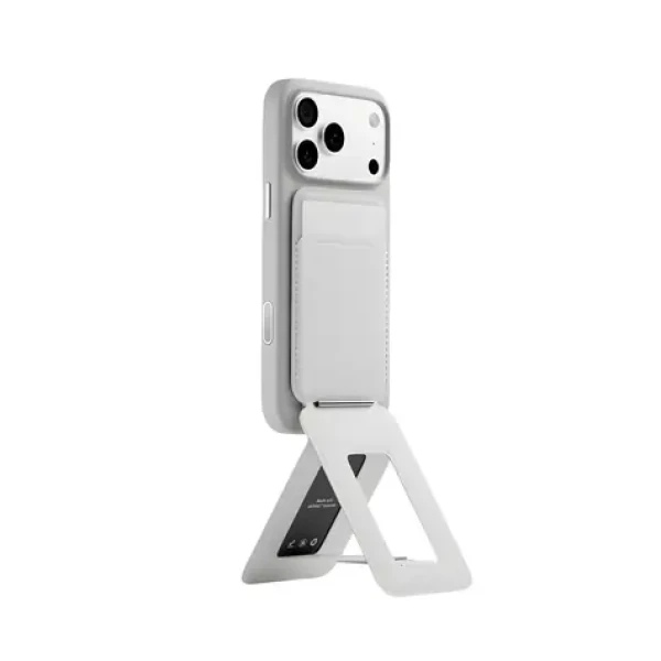 Moft Movas Snap Tripod Misty Cove / Peňaženka a stojanček / MagSafe / Tripod / Vegan Leather (MS027W-1-ME-MCGY)