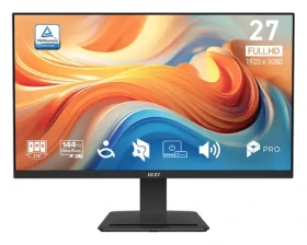 27" MSI PRE MP273DE E14A čierna / Monitor / IPS / FHD / 144 Hz / 1ms / HDMI + DP + VGA / VESA (PROMP273DEE14A)