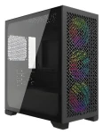 Cooler Master Elite 302 čierna / Skriňa / Mini Tower / mATX / 3x 120mm ARGB / tvrdené sklo / bez zdroja (E302-KGNN-S00)