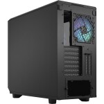 Fractal Design Meshify 2 RGB TG Light Tint čierna / E-ATX / 2x USB 3.2 / 2x USB-C 3.2 / 4X 140mm / bez zdroja / priehľadná (FD-C-MES2A-06)