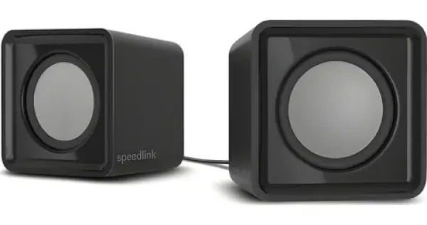 Speedlink TWOXO čierna / Reproduktory / Stereo / PC, tablet, smartphone (SL-810004-BK)
