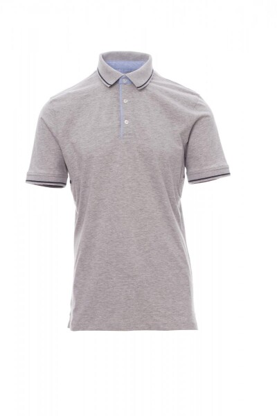 Payper Pánska polokošeľa CAMBRIDGE MELANGE Farba: Melánžová Sivá/ Námornícka Modrá, Veľkosť: 2XL (000919032713012XXL)