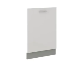 Predný panel na vstavanú kuchynskú umývačku Bianka ZM,60 cm,biely lesk%