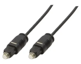 LogiLink čierna / Optický audio kábel / Toslink - Toslink / 2 m (CA1008)